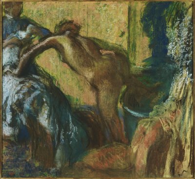 Nach dem Bad von Edgar Degas